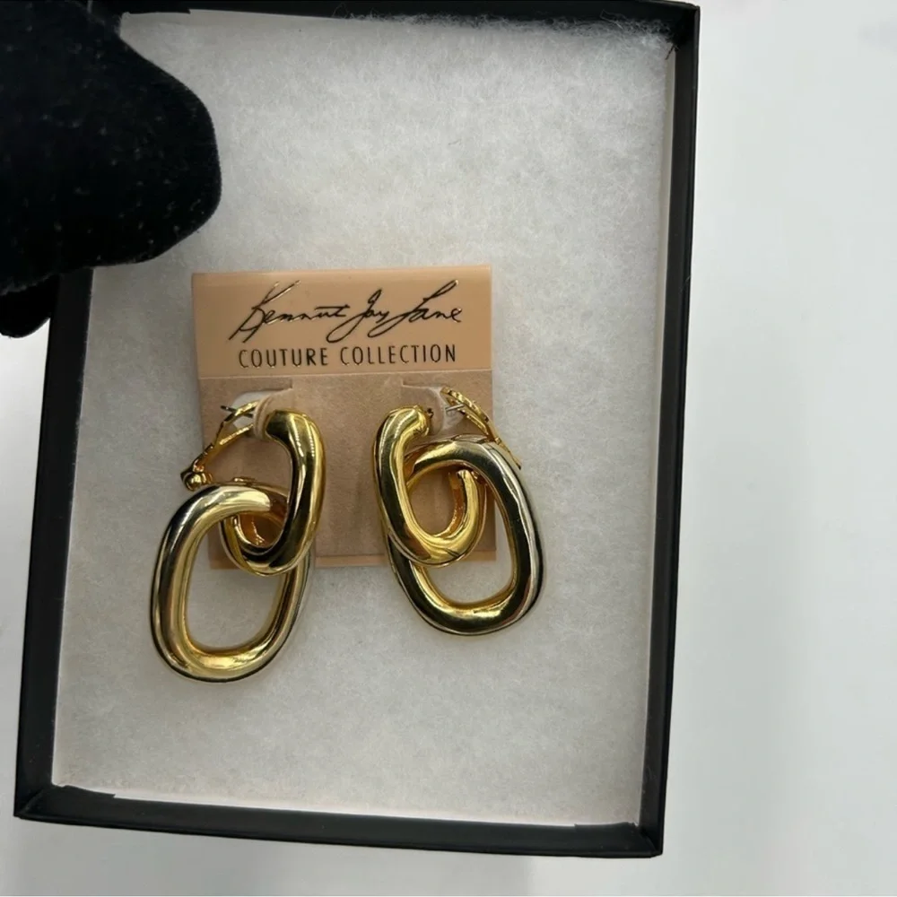 Women’s Kenneth, Jay Lane , couture collection link earrings